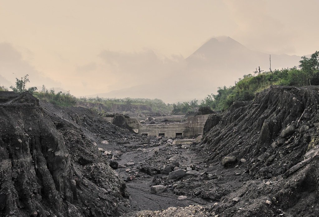 Kali Opak Merapi Volcano